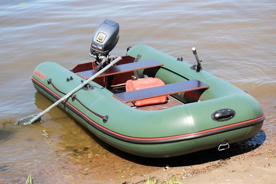 Лодка Мнев и К CATFISH 340 (оливковый)