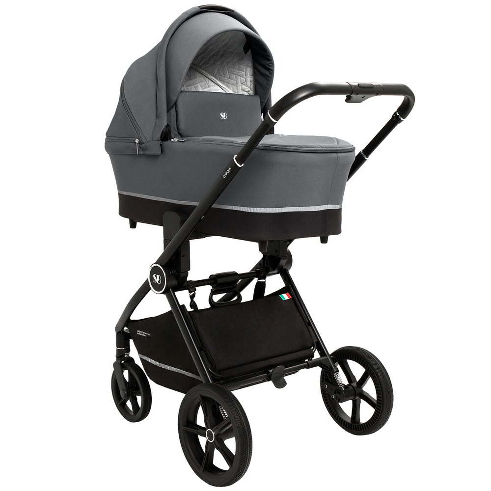 Детская коляска Sweet Baby Cupola New 2 в 1 Slate Grey