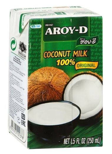 Молоко кокосовое Aroy-D Original 19%, 250 мл