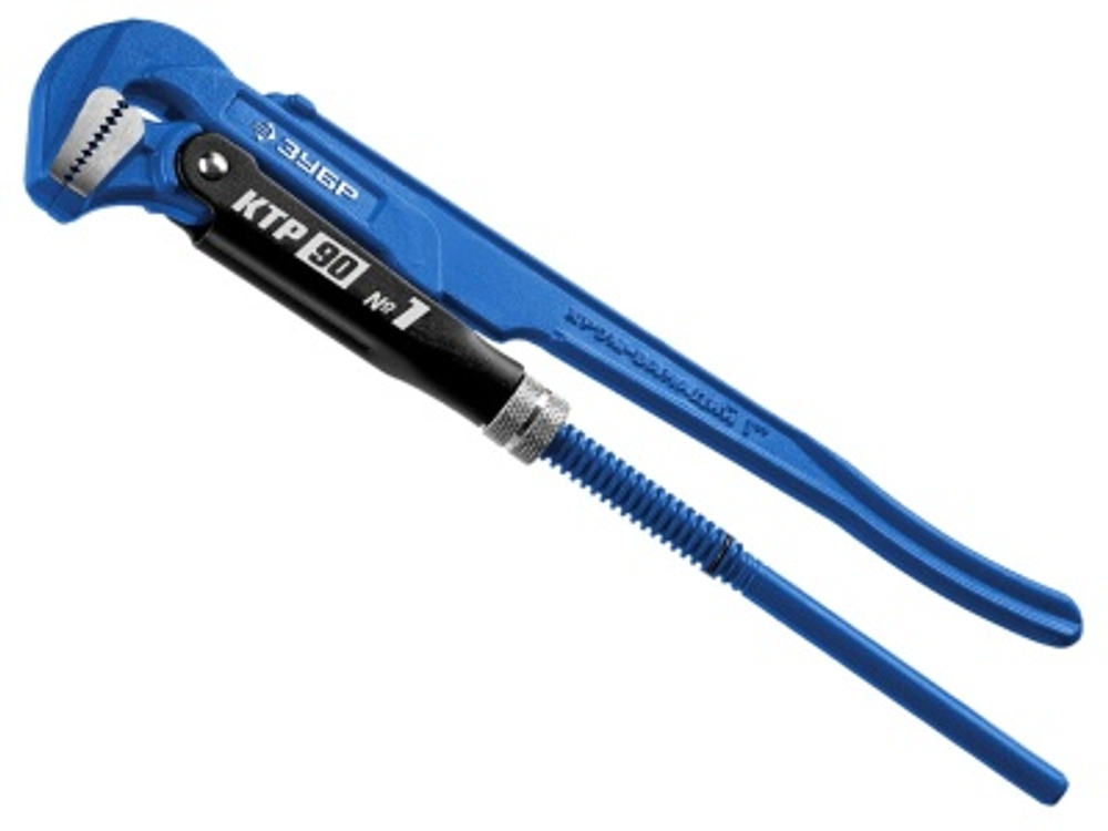 Ключ трубный ЗУБР КТР-90 №1 прямые губы р-р 1