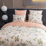 Комплект постельного белья Люкс Сатин 100% хлопок на резинке AR353