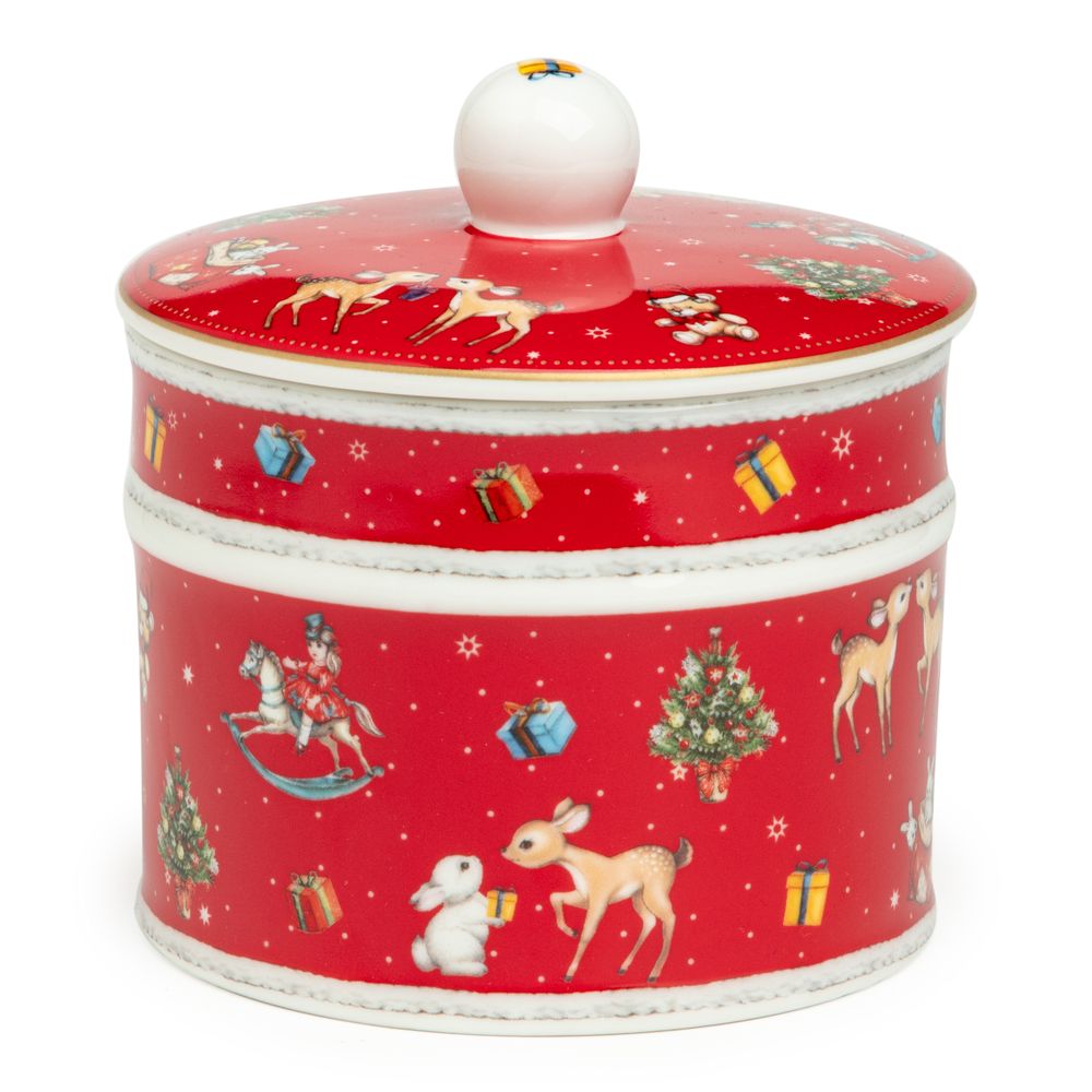 БАНКА LEFARD "С НОВЫМ ГОДОМ!" 11,5*12 СМ 500 МЛ (КОР=18ШТ.)