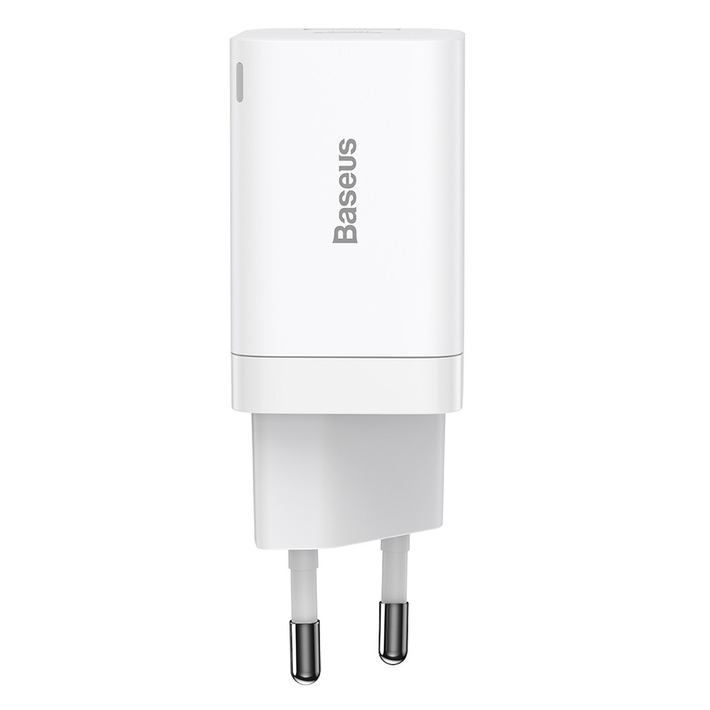 Зарядное устройство Baseus Super Si Pro Quick Charger C+U 30W - White