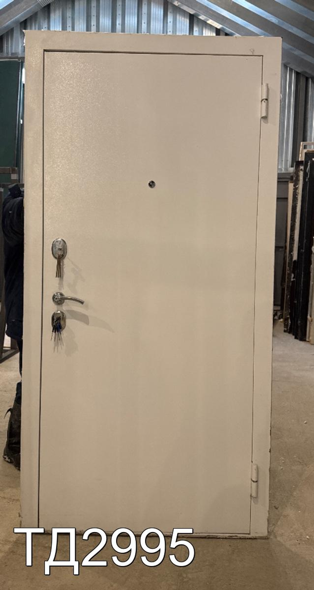 Дверь Металлическая Б/У 2060(в) x 960(ш)