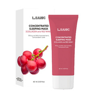 Концентрированная ночная маска с Коллагеном и Красным вином L.Sanic Collagen & Red Wine Concentrated Sleeping Mask 60мл