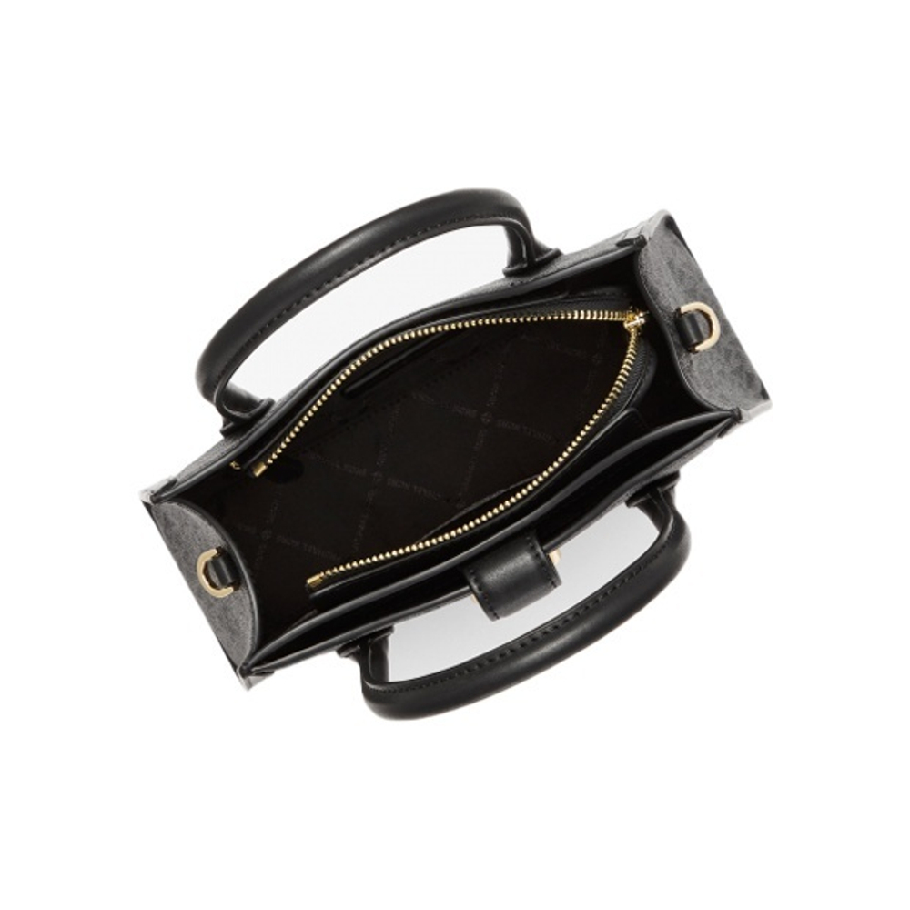 Michael Kors Gabby Small Logo Satchel Black