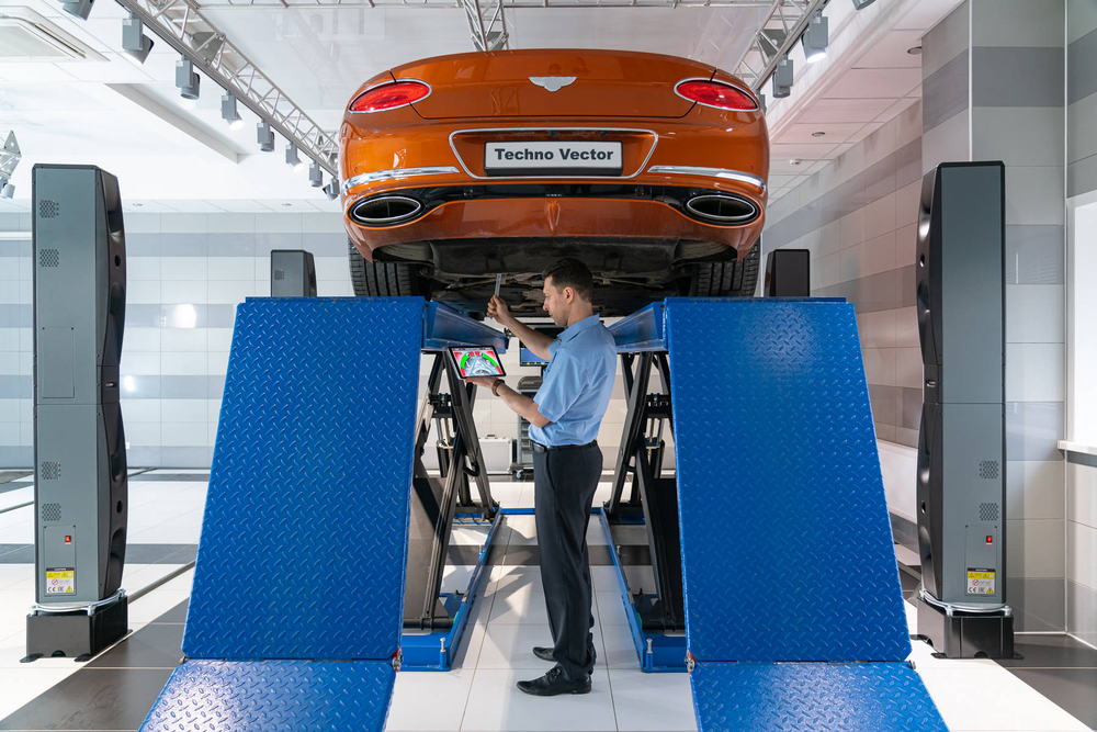 Стенд сход-развал ТехноВектор 8 P 8218