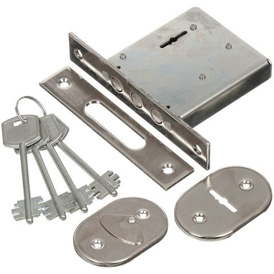 Замок врезной Зенит, ЗВ 8-6.1, 00-00000442, без ручки, сувальдный