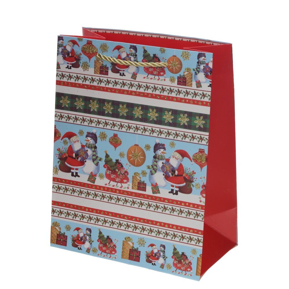 GAEM Пакет подарочный S (бумага 210г/м2, блок 12шт), L18 W10 H23 см, 4в.