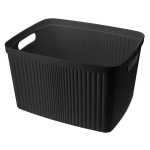 Корзина для белья Velvet, 450*360*270мм, 35л, Черный (комплект 5 шт)