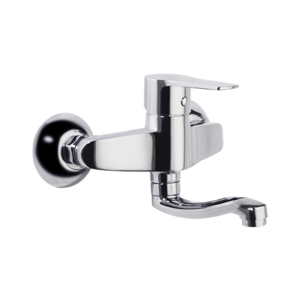 Смеситель для кухни настенный TITANIUM 180701CCB14