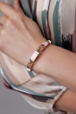 Mosaic Enamel 10мм multi Браслет арт.1290