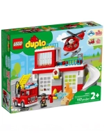 Лего 10970 Пожарная часть и вертолёт Lego Duplo