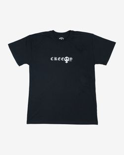 Футболка Цветочная Черная