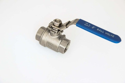 Кран шаровой 1" нержавейка (внутр/внутр резьба)