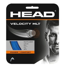 Теннисные струны Head Velocity MLT (12 m) - небесный