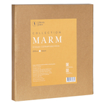 Блюдо сервировочное marm, D30 см, белый мрамор