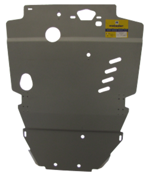 Защита картера Двигателя, КПП. 5 мм, Алюминий. для Mitsubishi Outlander XL 2007-2009 MOTODOR.31301