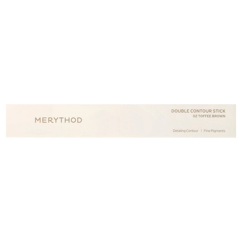 Merythod, двойной контурный стик, оттенок 02 коричневый ирис, 11 унций