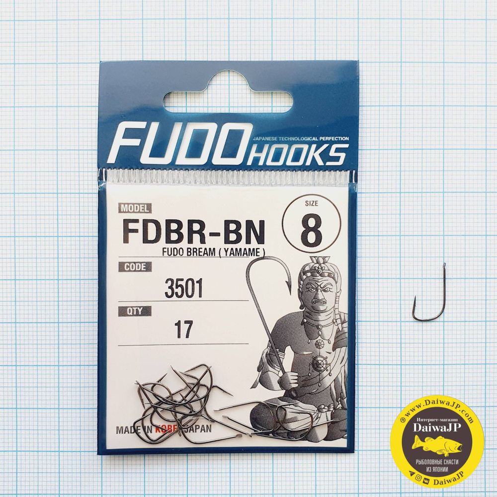 Крючки FUDO FDBR #8 BN