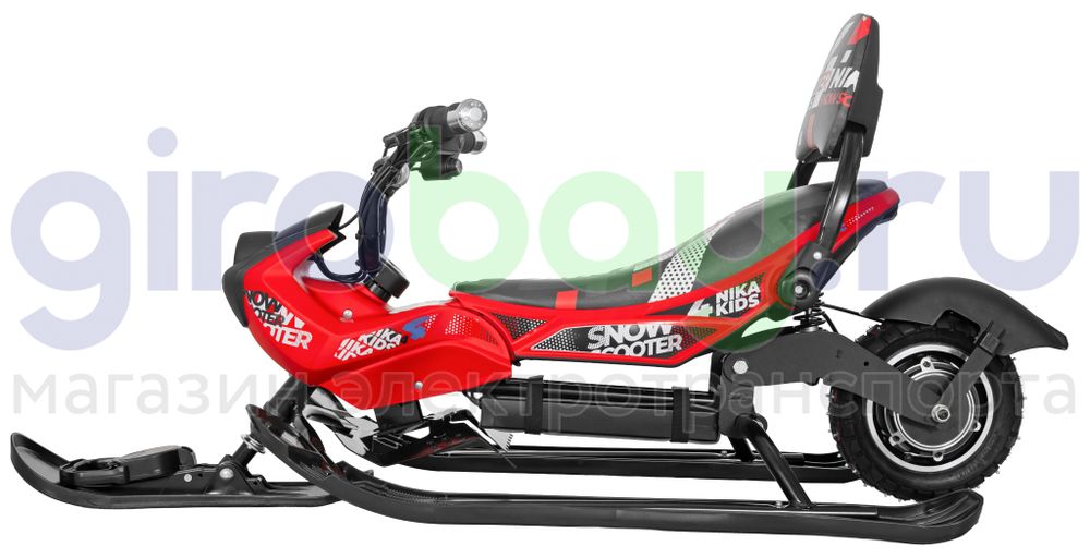 Детский электроснегокат SIMPLY GO-RACE ( Красный ) фото №3