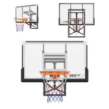 Баскетбольный щит регулируемый UNIX Line B-Backboard-PC 50&quot;x32&quot; R45