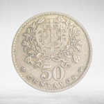 Portugal, 50 Centavos, 1960, VF