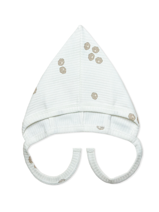 Чепчик Гномик Лапки Рубчик Экрю RinaAmari