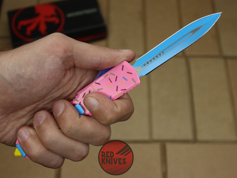 Нож Microtech Ultratech D/E А++ - пончик, кинжальный клинок + запчасти + запчасти RK-407