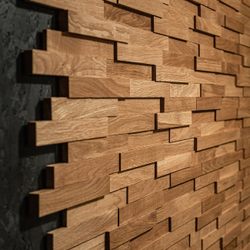 Деревянная мозаика для стен Wood Mosaic Астра Дуб