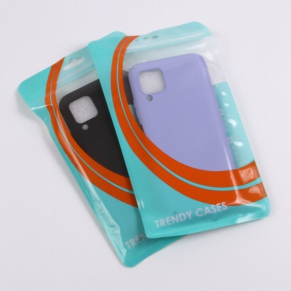 Панель Soft Touch для Huawei P40 Lite, 012065 Серо-синий