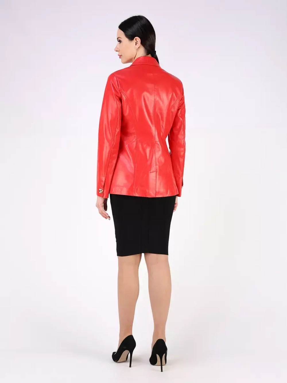 Кожаная куртка демисезонная Турция пиджак