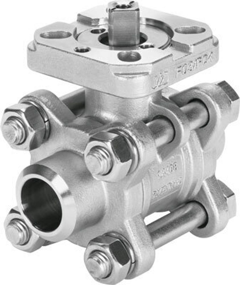 VZBA-2&quot;-WW-63-T-22-F0507-V4V4T Шаровой кран