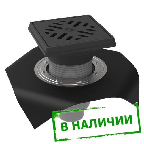 ТП-616.1H Трап дворовый регулируемый с вертикальным выпуском с подрамником