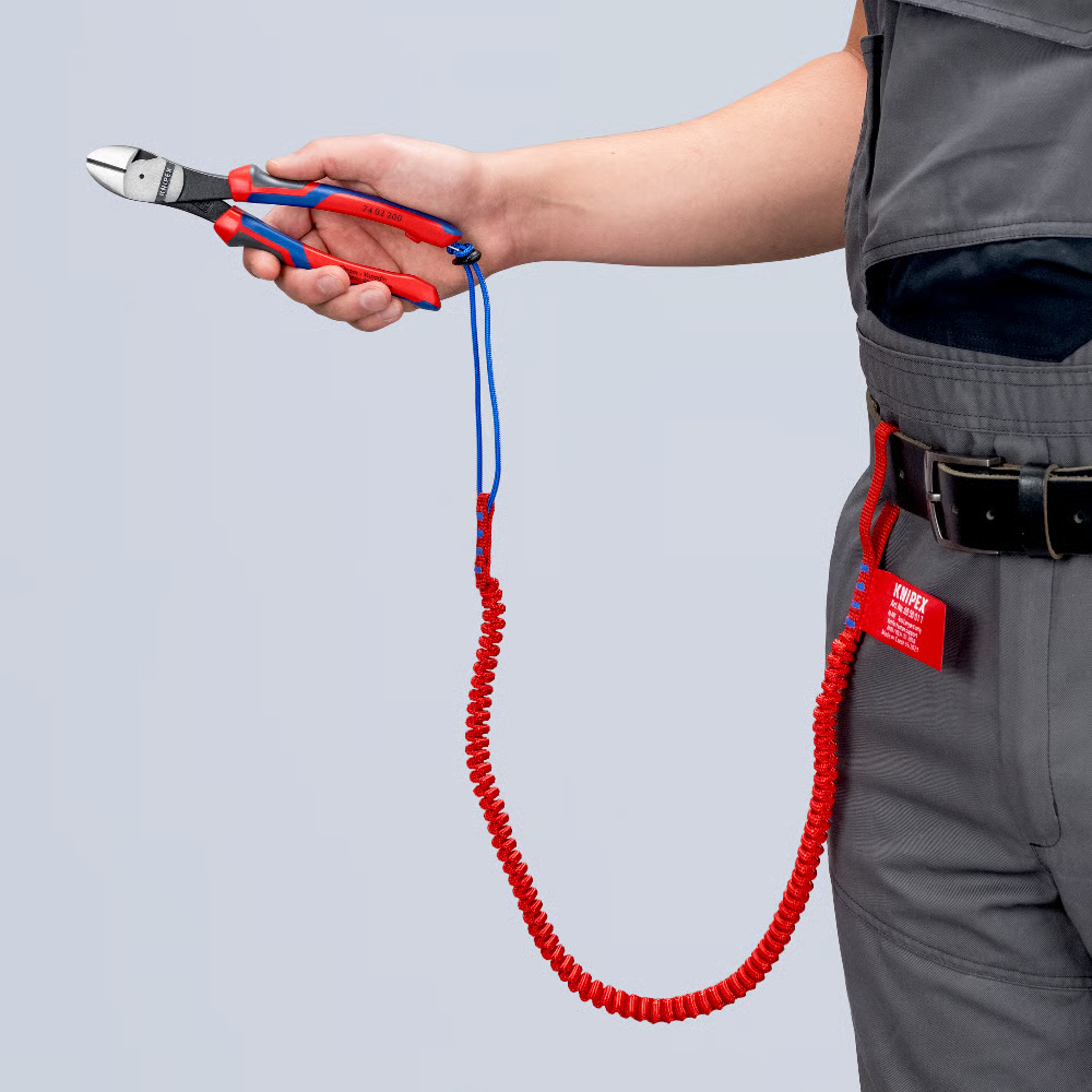 Кусачки боковые особой мощности черненые 200 мм KNIPEX 7402200