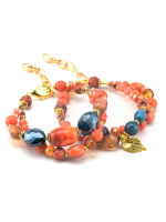 40071630 Браслет Роман с камнем- Жар-Птица