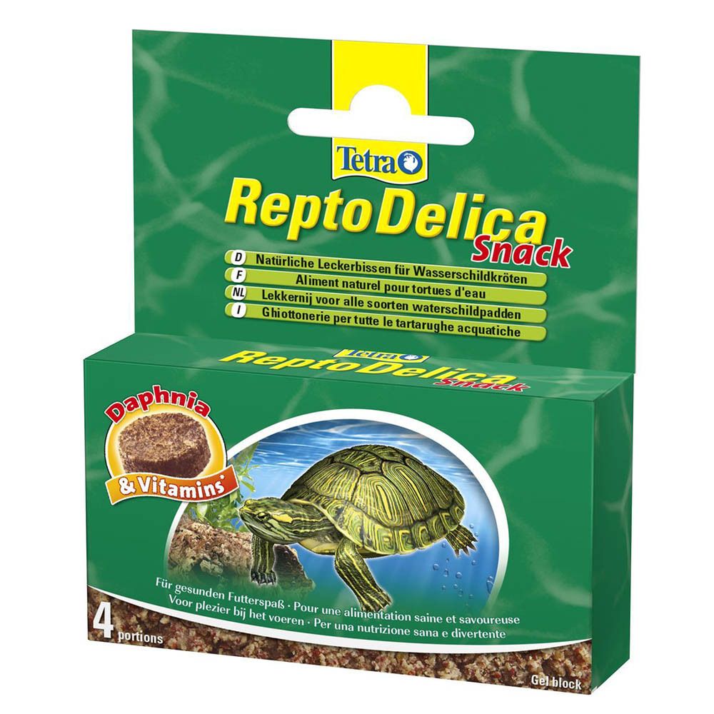 Tetra ReptoDelica Snack 48 г - натуральное лакомство для водных черепах