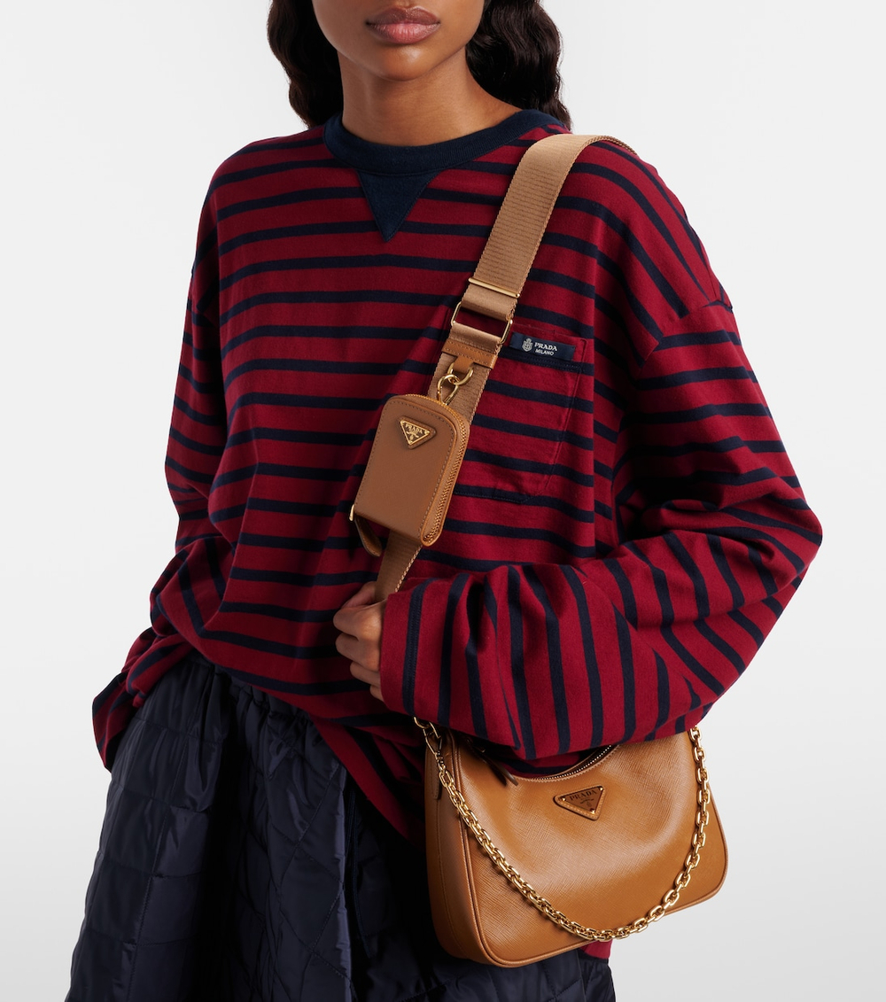 Сумка Prada Re-Edition 2005 Saffiano Leather "Caramel"