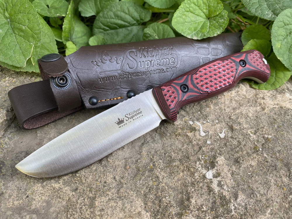 Туристический нож Ural Sleipner Satin G10