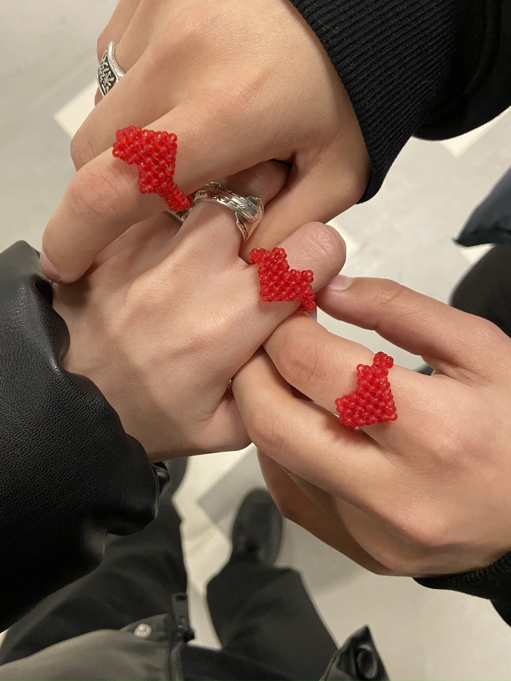 mini LOVE ring