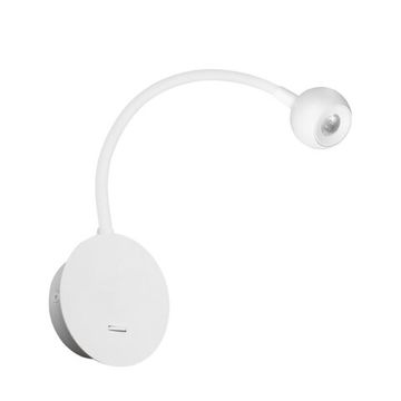 Настенный светильник LED 3W 3200К 10254 White белый Point LOFT IT