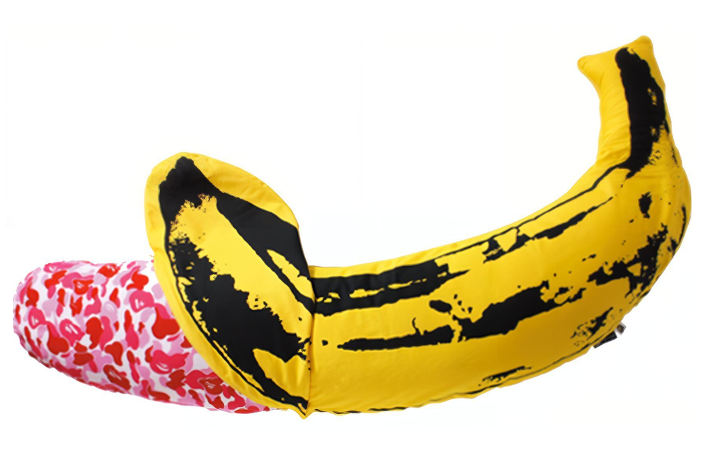 A Bathing Ape Bathing Ape Abc Camo Banana Cushion Camouflage Banana