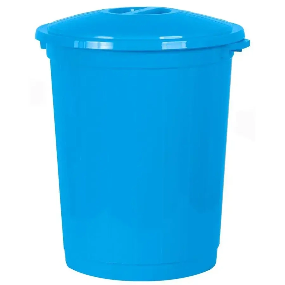 Бак 70л с крышкой (Голубой)