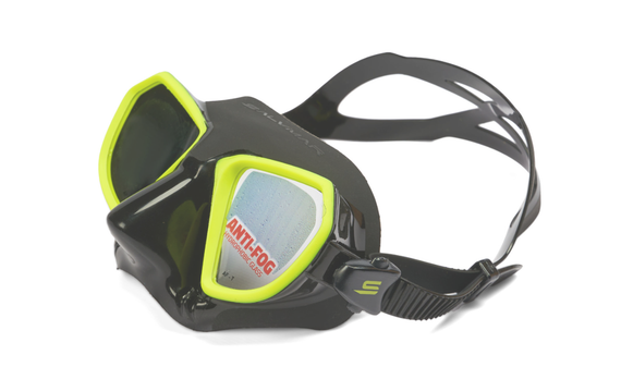 Маска Salvimar NOAH, кислотно-зеленая, АНТИФОГ