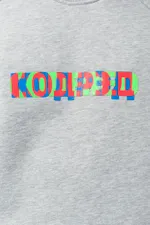 Толстовка-крюнек CODERED Firm RGB Pair Серый Меланж