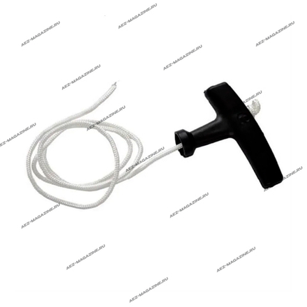 Ручка стартера с тросом d-3мм, длиной 0,85м для бензопил, бензокос