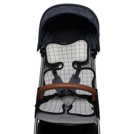 Матрасик сетчатый Organic Factory Клетка, белый