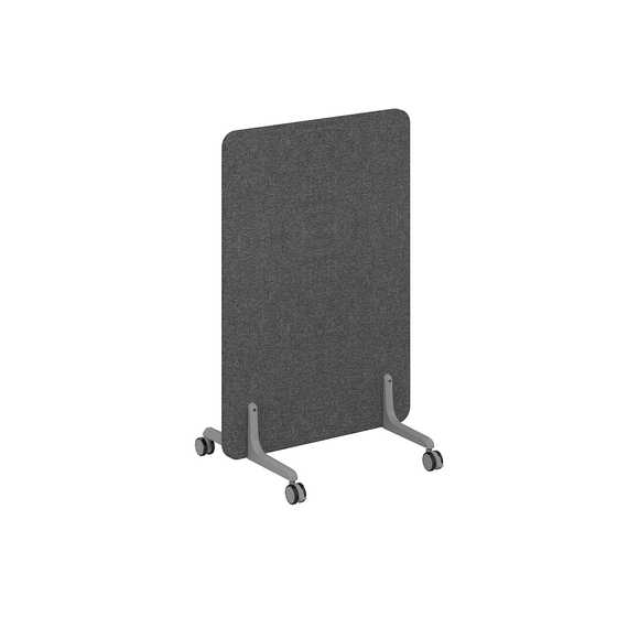 MP.700.1125 / Перегородка на металлических опорах, на роликах 700x26x1125
