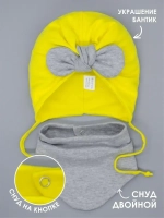 Чалма для малыша на завязках со снудом