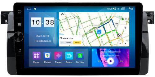 Магнитола для BMW 3 (E46) 1998-2006 - Parafar PF396LUX1LHDAV на Android 12, Быстрая, CarPlay, 4G SIM-слот
